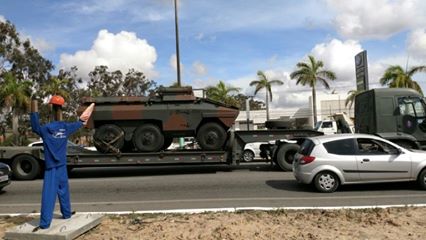 Forças armadas chegam a Natal para iniciar patrulhamento das ruas, aeroporto e pontos turísticos