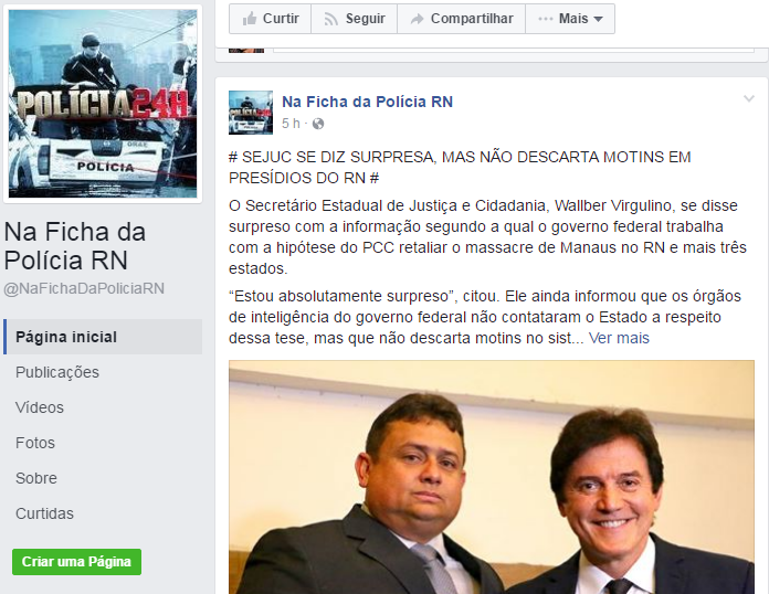 SEJUC se diz surpresa, mas não descarta motins em presídios do RN