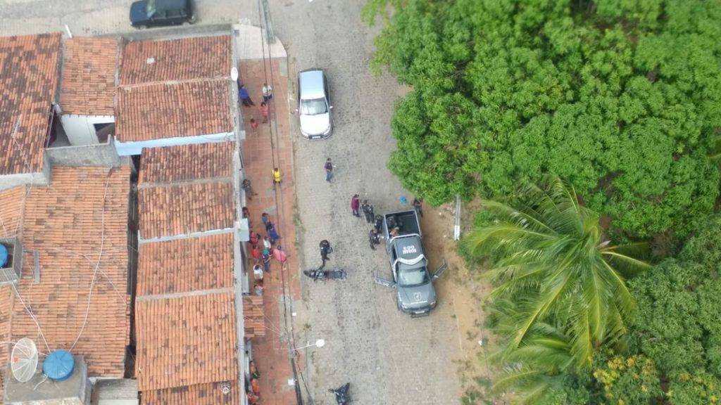 Operação da PM em Cidade Satélite movimentou o bairro e prendeu um homem acusado de homicídio
