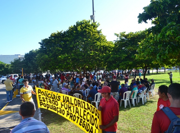 Mobilização dos Policiais e Bombeiros Militares do RN começa nesta terça-feira (14), às 9h, na Governadoria