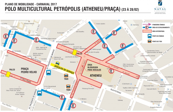 Trânsito terá operação especial durante Carnaval Multicultural de Natal