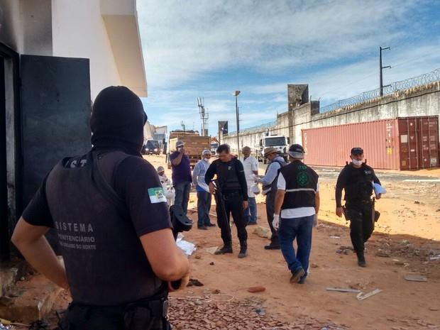 Em Alcaçuz Itep ainda recolhe partes de corpos mutilados em rebelião