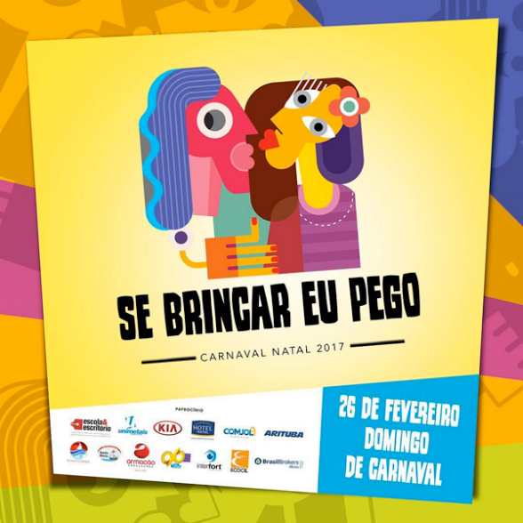 Bloco Se Brincar Eu Pego é opção para domingo de carnaval em Ponta Negra