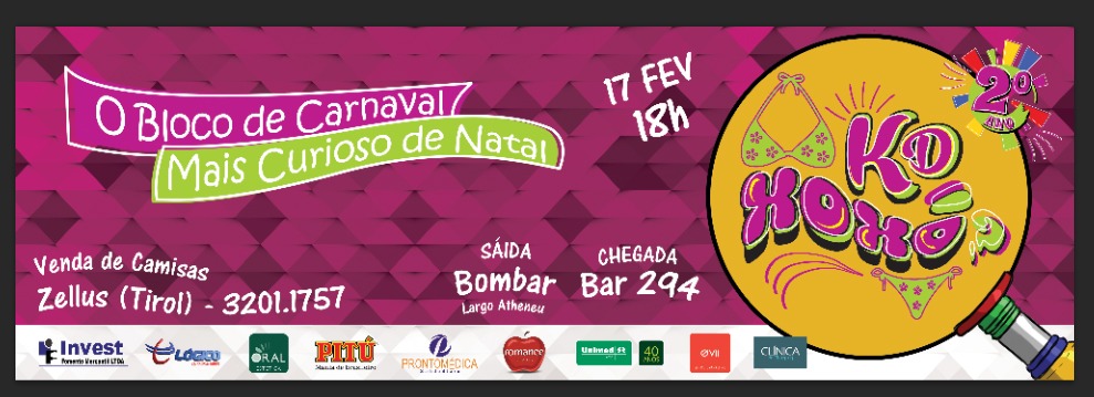 Chegou o dia: irreverente, bloco KD XOXÓ fará a festa nesta sexta-feira pelas ruas de Petrópolis