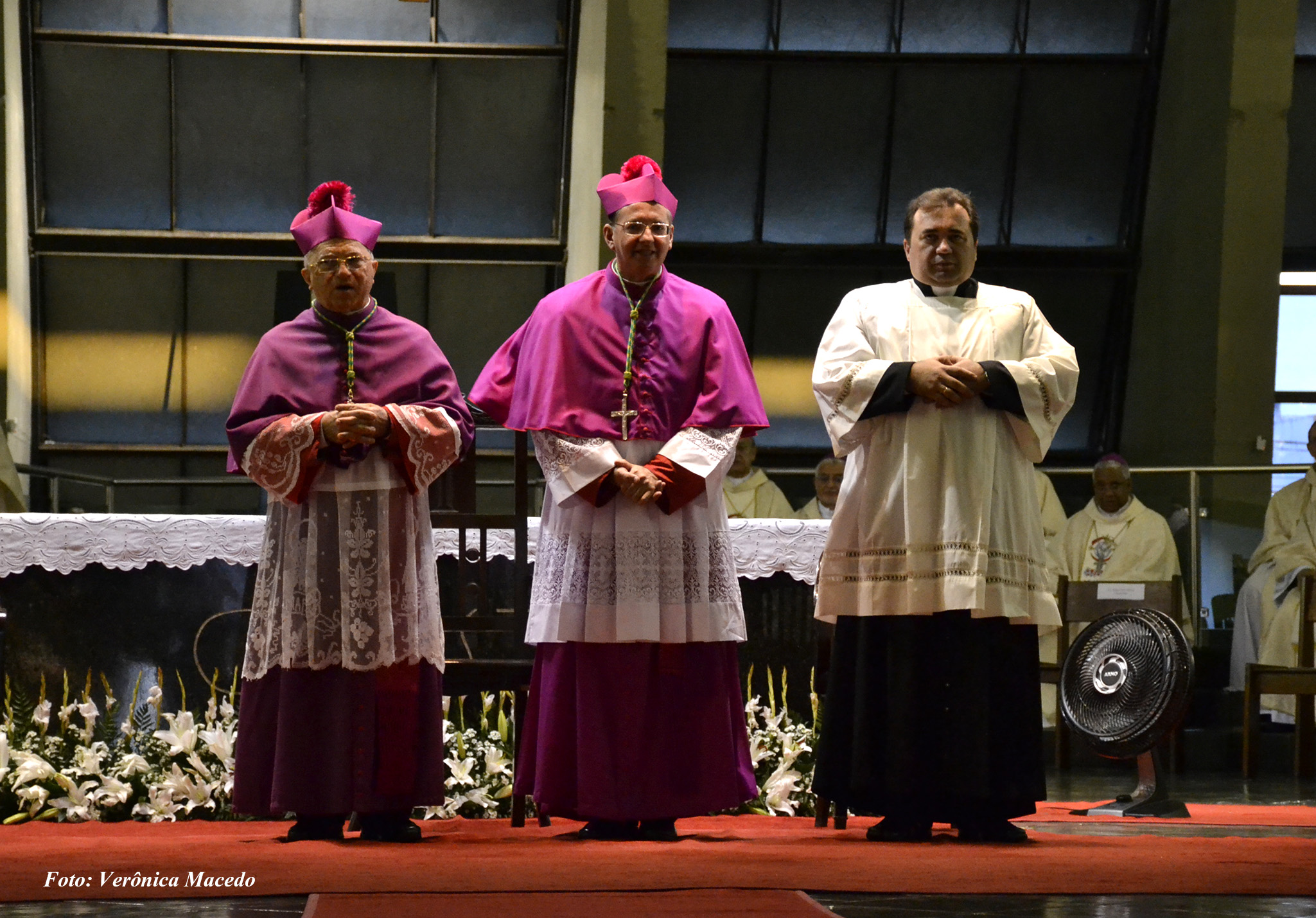 Vereadores prestigiam ordenação episcopal de Dom Edilson Nobre
