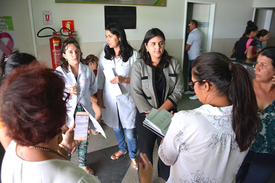 Em Parnamirim, técnicas do Ministério da Saúde avaliam serviços prestados pela maternidade Divino Amor