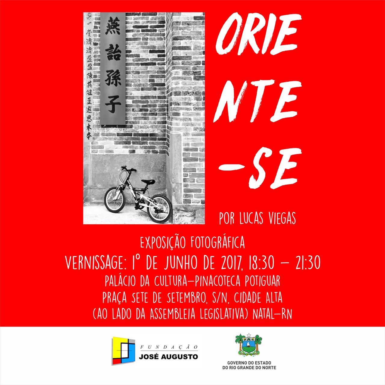 Pinacoteca recebe exposição fotográfica "Oriente-se"