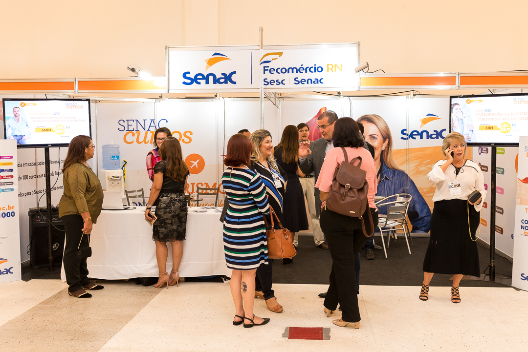 Senac RN divulga oportunidades de capacitação profissional no Congresso Brasileiro de Guias de Turismo