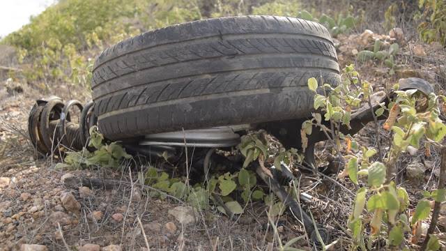 FOTOS: Grave acidente, com vítima fatal, é registrado próximo à cidade de Currais Novos