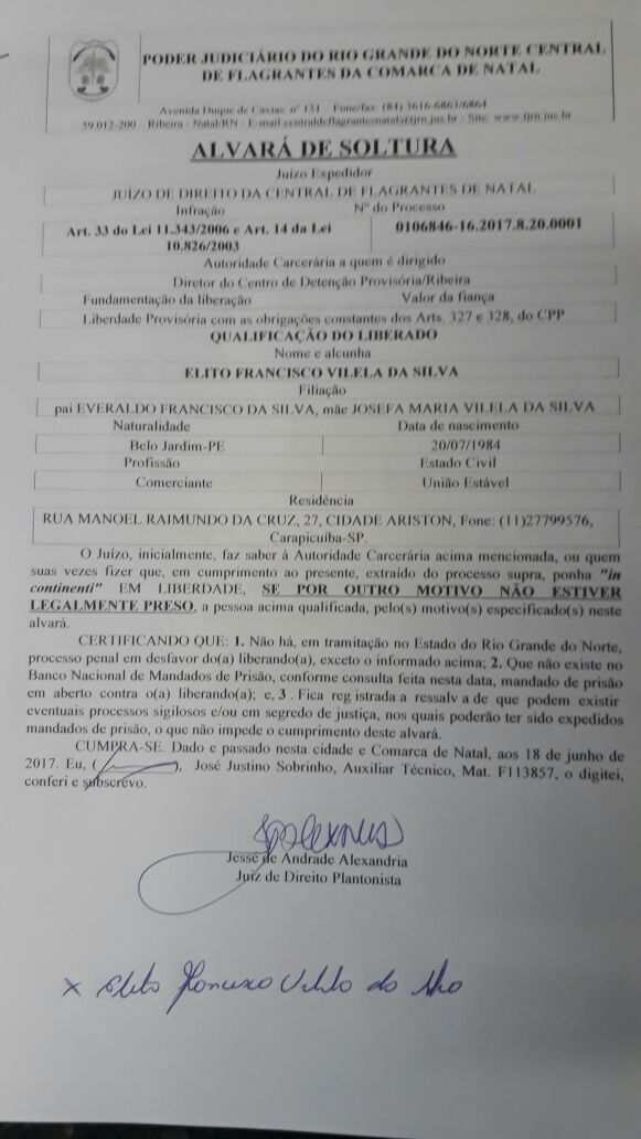 Traficante preso pela PF com oito quilos de cocaína é liberado em audiência de custódia, mas é preso novamente ao tentar embarcar para São Paulo