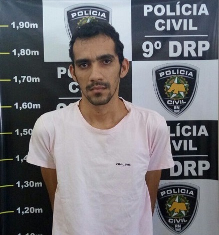 Polícia Civil prende acusado de ter matado uma jovem na cidade de Santa Cruz