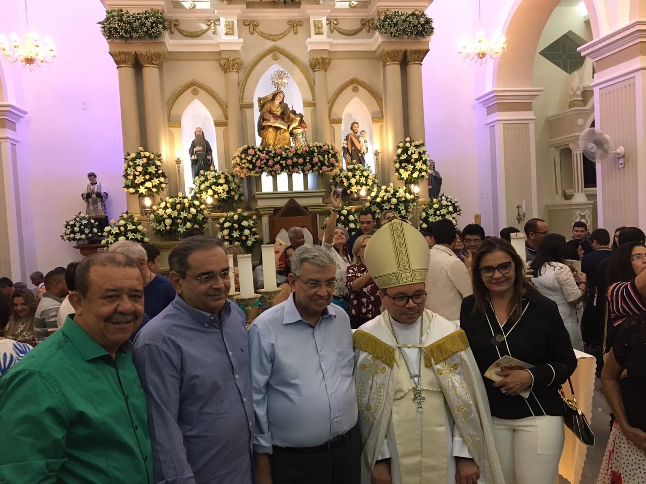 Senador Garibaldi visita o Seridó e participa dos festejos no dia de Sant´Ana