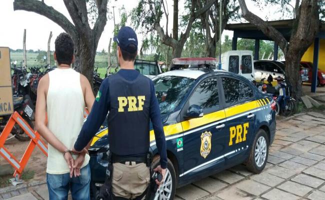 Suspeito de homicídio é preso pela Polícia Rodoviária Federal na Grande Natal