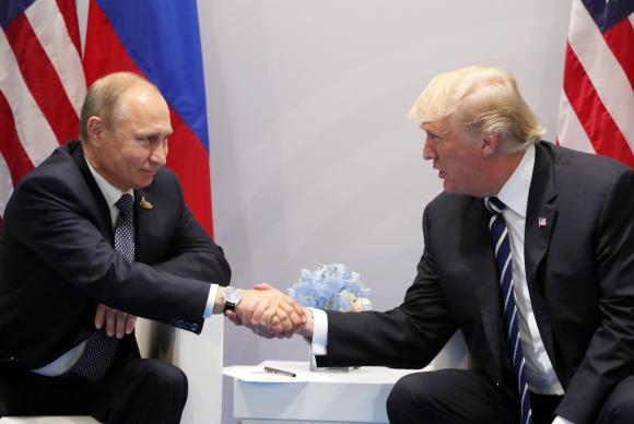 Trump e Putin se reúnem pela primeira vez durante a cúpula do G20