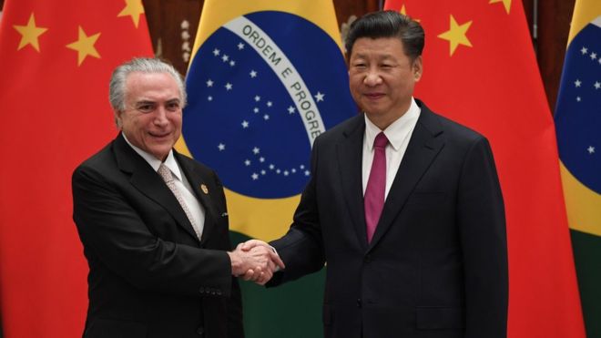 Temer tenta atrair chineses para concessões