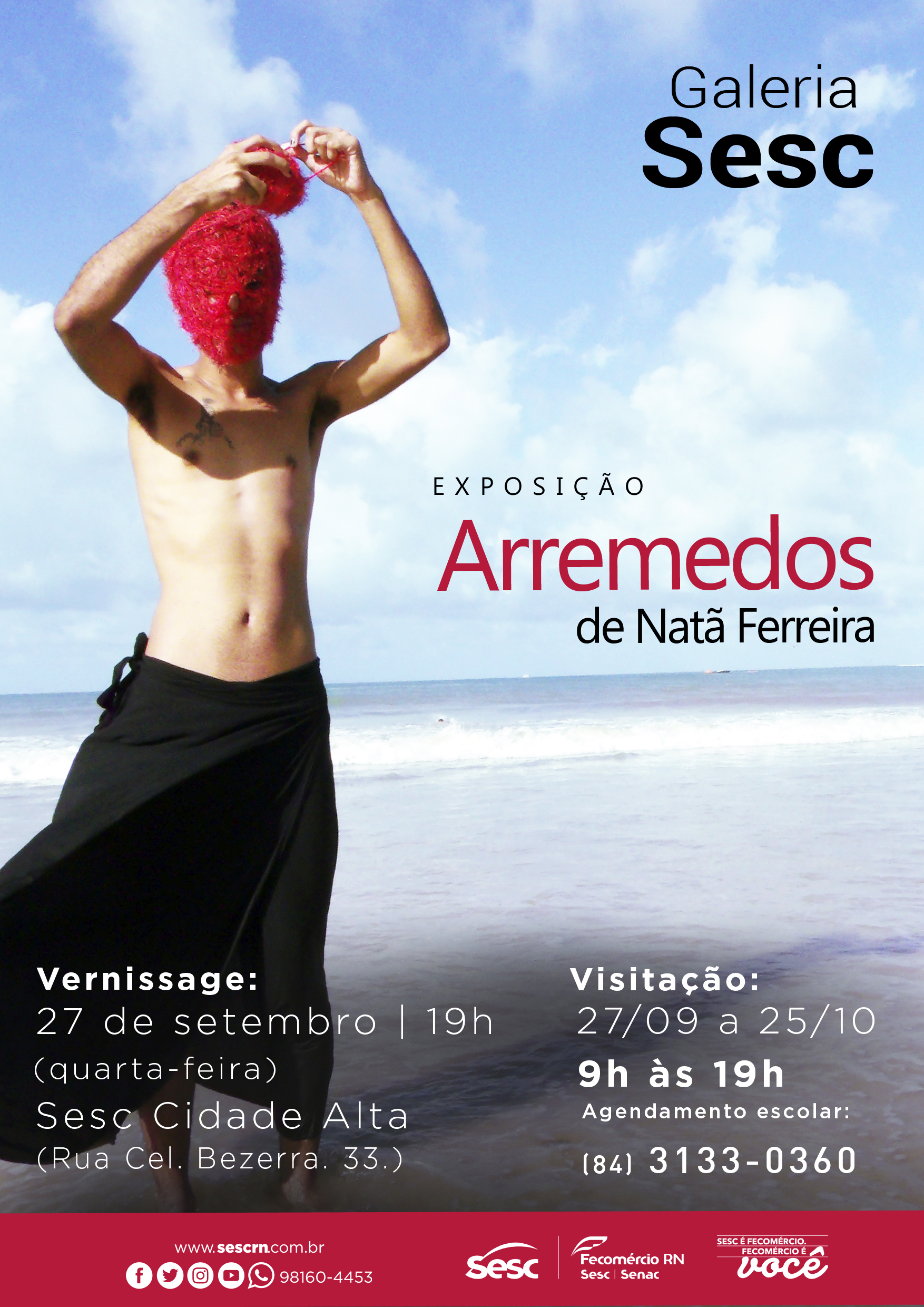 Galeria Sesc Cidade Alta exibe exposição “Arremedos”