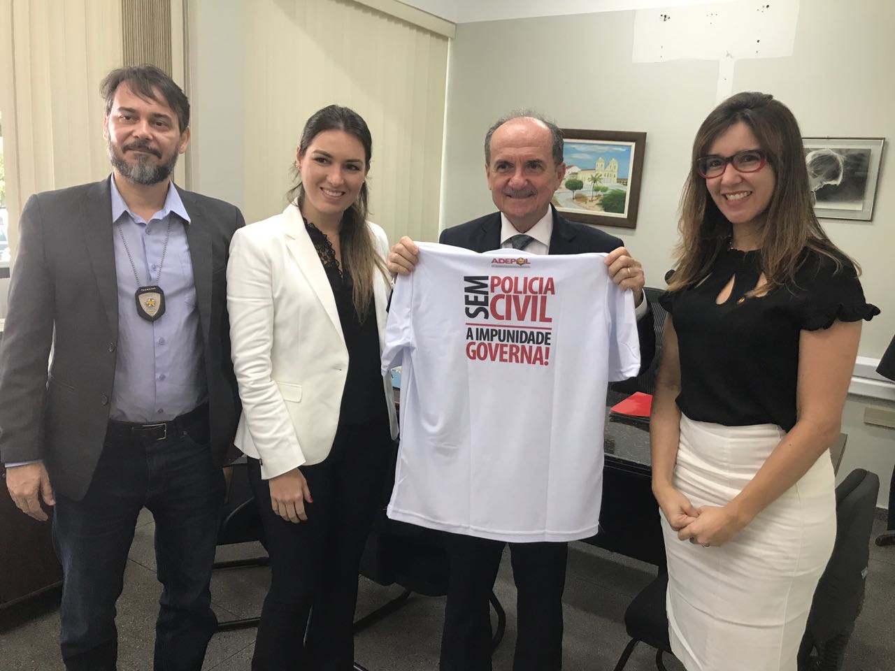 Desembargador Cláudio Santos aderiu à campanha A Justiça Começa na Delegacia