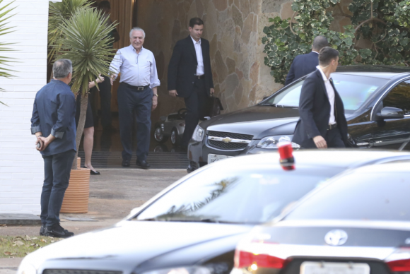 Temer discute assuntos econômicos em almoço na casa de Maia