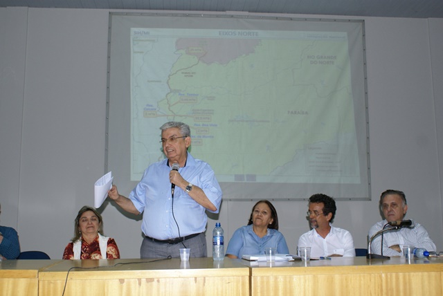 Garibaldi participa de audiência pública em Assu sobre a transposição das águas do São Francisco
