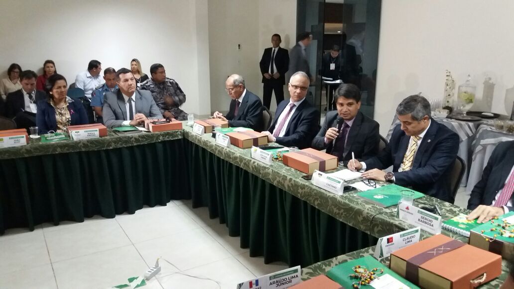 Sesed participa de encontro para debater segurança nas fronteiras e combate ao narcotráfico