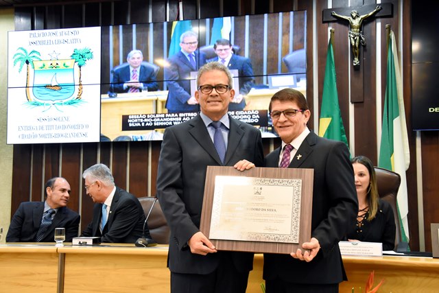 Assembleia concede Título de Cidadão aos empresários João Teodoro e Waldemir Bezerra