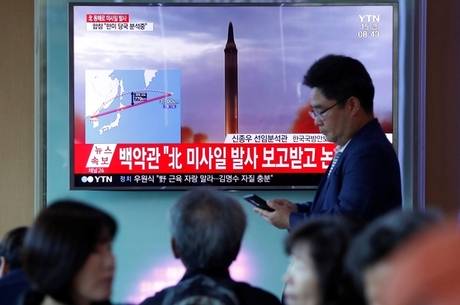Coreia do Norte dispara míssil balístico, diz Pentágono