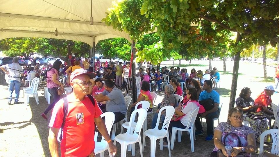Servidores da Saúde decidem acampar por 48 horas na Governadoria