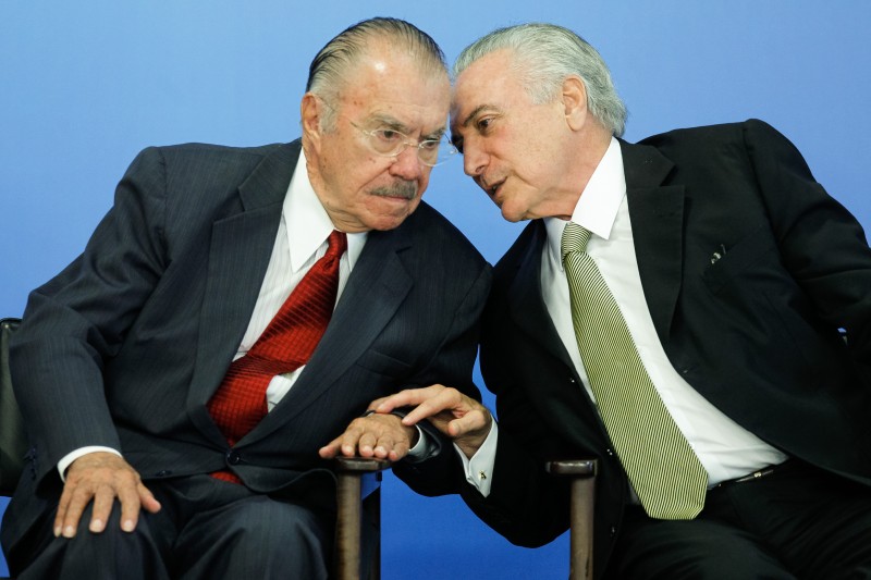 Temer selou com Sarney e Jucá novo nome para chefiar a Polícia Federal