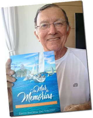 Érico Amorim lança "Um Mar de Memórias" nesta quinta feira no Iate Clube de Natal