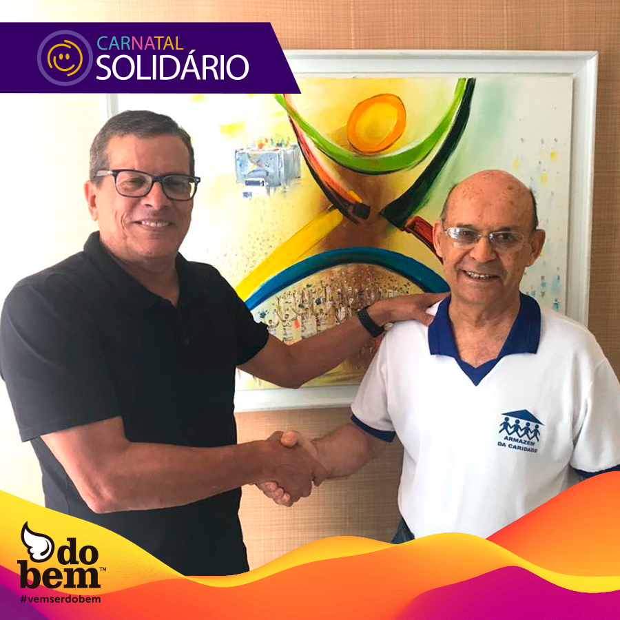 Carnatal Solidário doa 4 toneladas de alimentos para o Armazém da Caridade