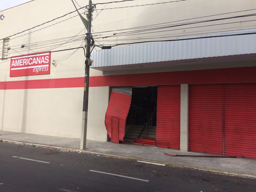 Natal tem nova madrugada de arrombamentos e saques em lojas