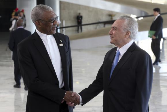 Brasil e Guiana firmam acordos de cooperação