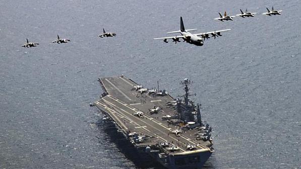 Tensão na Ásia: Estados Unidos e Coreia do Sul começam exercício aéreo