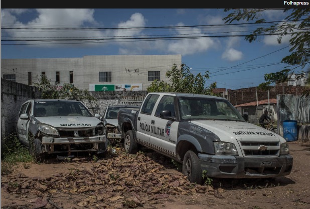 Em greve, PM do RN ganha folga se pagar conserto de veículo da polícia