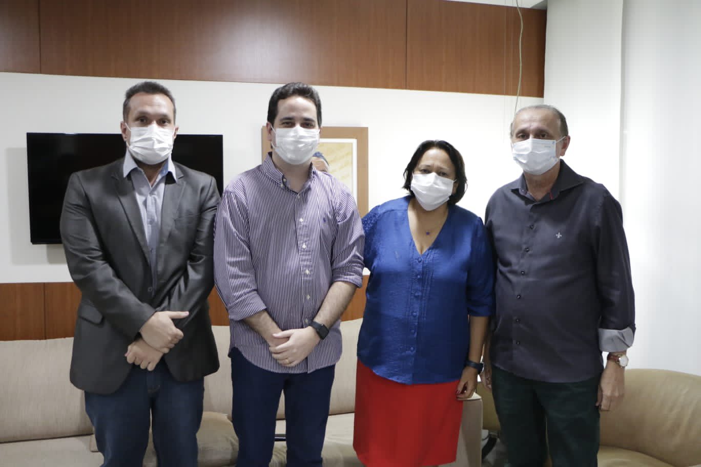 Grupo do deputado Jacó Jácome visita  a governadora Fátima Bezerra duas vezes em menos de cinco dias