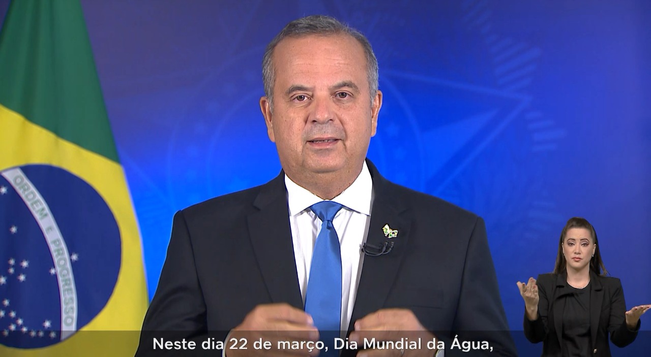 No Dia Mundial da Água, ministro Rogério Marinho faz pronunciamento oficial sobre as ações do Governo Federal