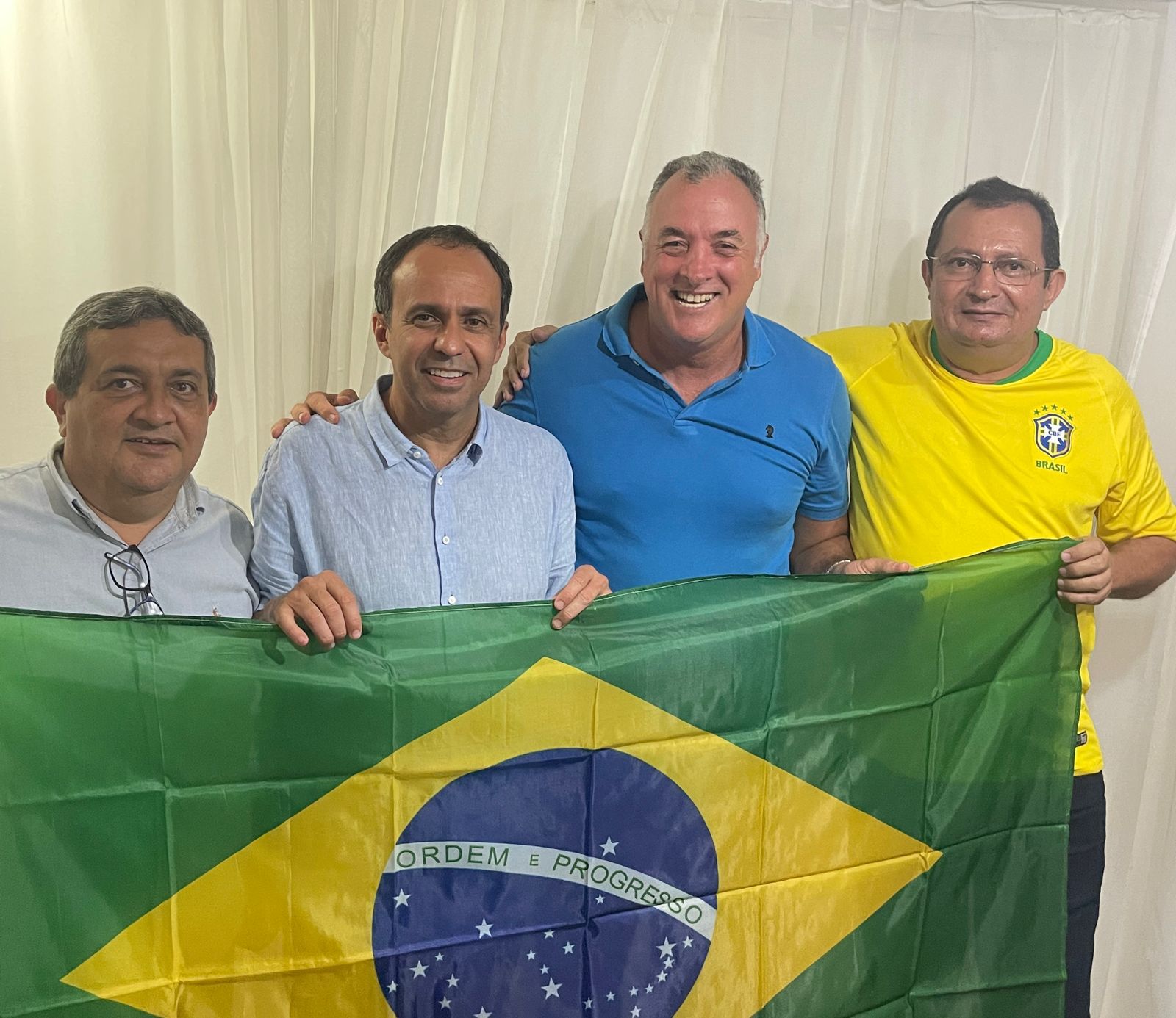 Conservadores recebem Fábio Dantas e anunciam: “Cobrimos-o de patriotismo, Deus e espírito de luta”