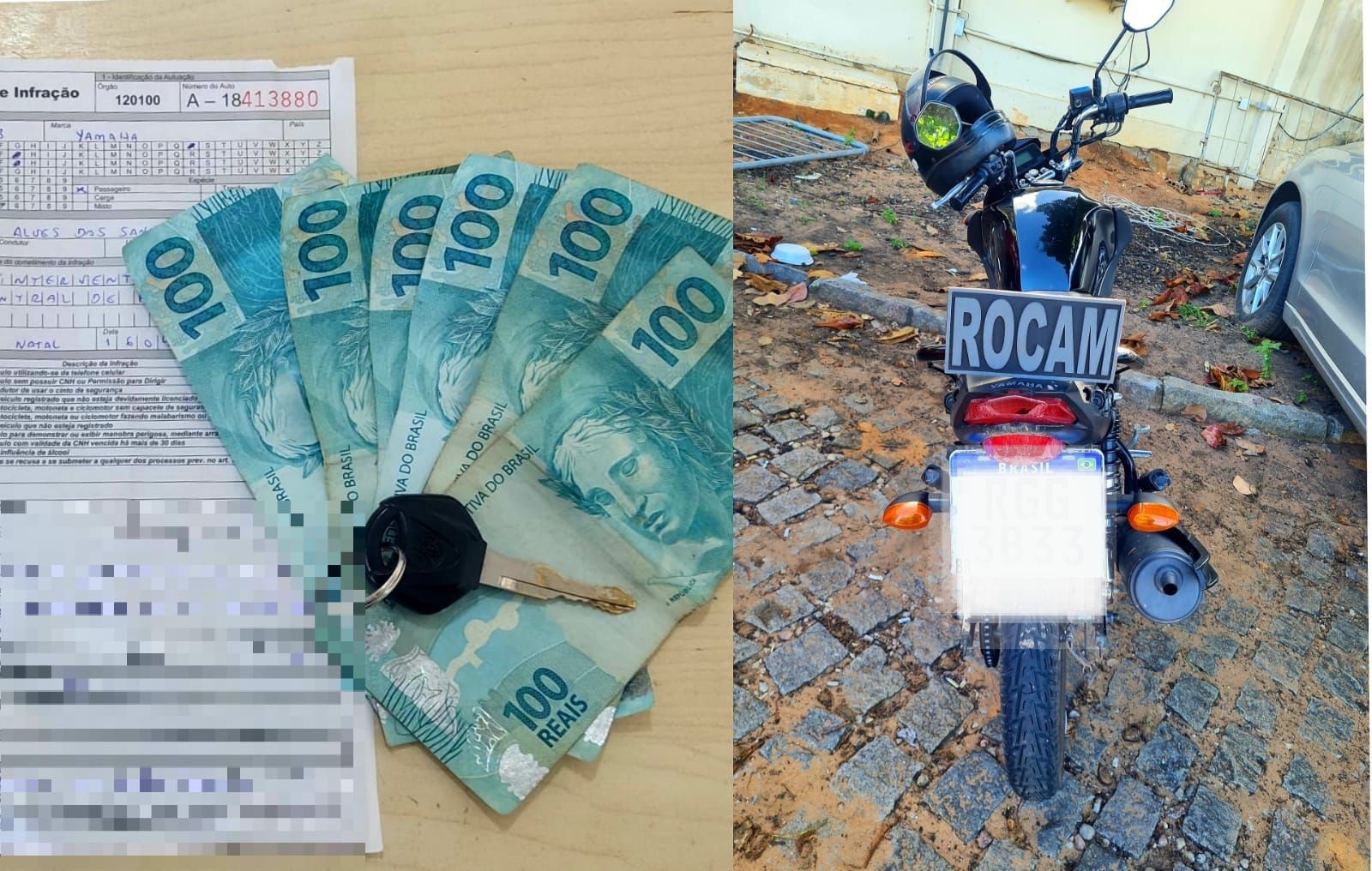 Homem é preso em Parnamirim, após tentar subornar policiais com R$ 600