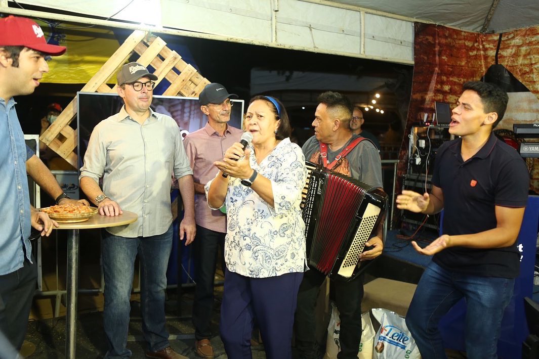 VÍDEO: Governadora Fátima Bezerra solta a voz em  evento no interior do RN