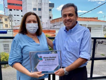 Carlos Eduardo Alves recebe pela segunda vez o título de cidadão caicoense