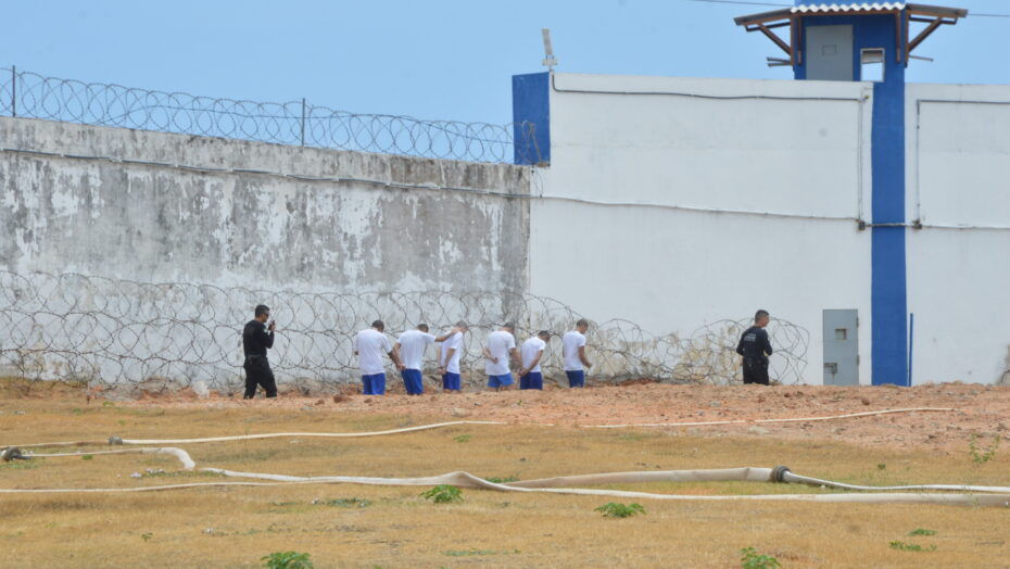 Seap monta operação para conter princípio de tumulto na Penitenciária de Alcaçuz