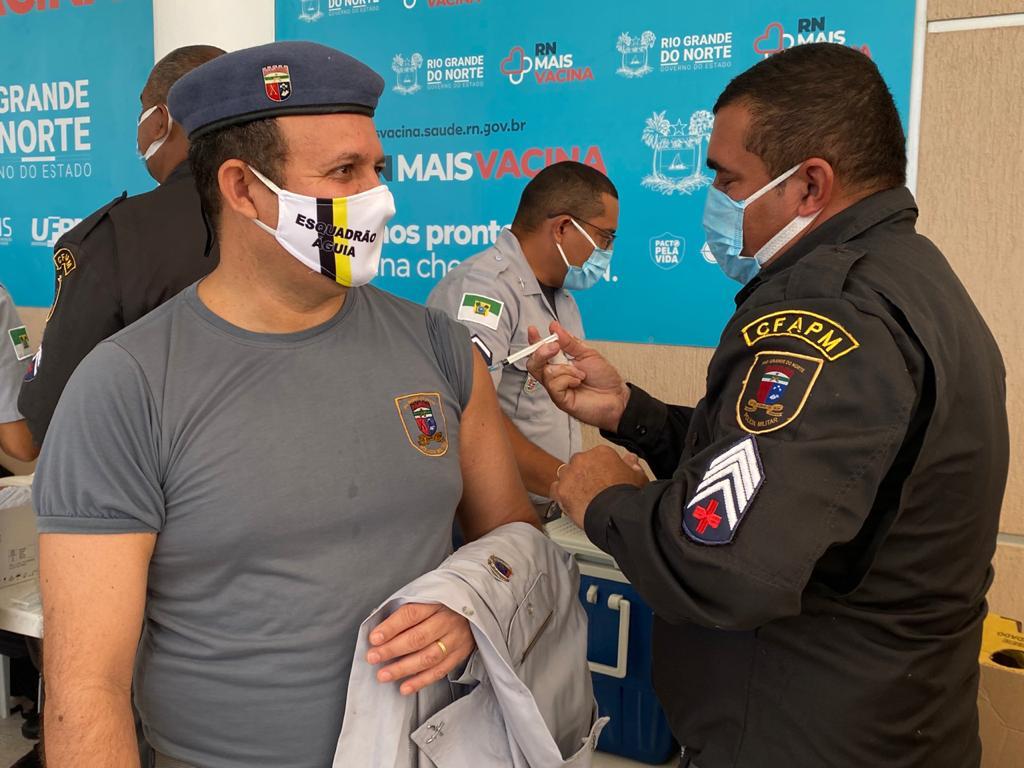 Influenza: agentes da segurança e policiais penais do RN serão vacinados na quinta-feira