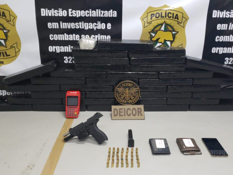 Deicor prende integrante de facção criminosa dentro de supermercado em Nova Parnamirim