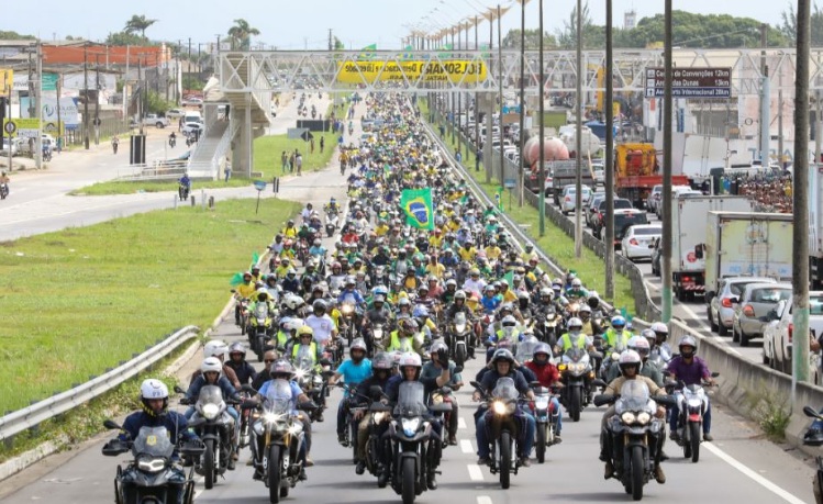 Visita de Bolsonaro em Natal terá motociata nesta sexta-feira