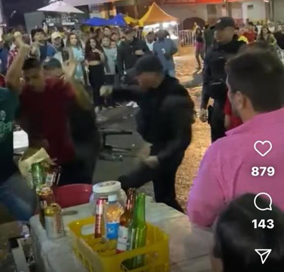 VÍDEO: Briga generalizada tem intervenção da Polícia em Ceará Mirim