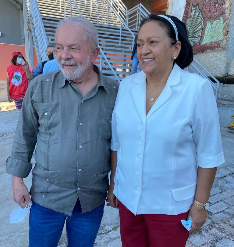 Fátima revela banquete de Lula e comitiva em Natal, mas não  quem pagou a conta