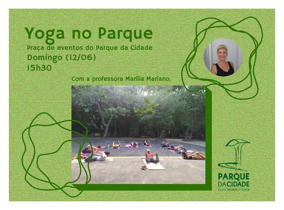 Parque da Cidade lança neste domingo (12) o projeto yoga no parque