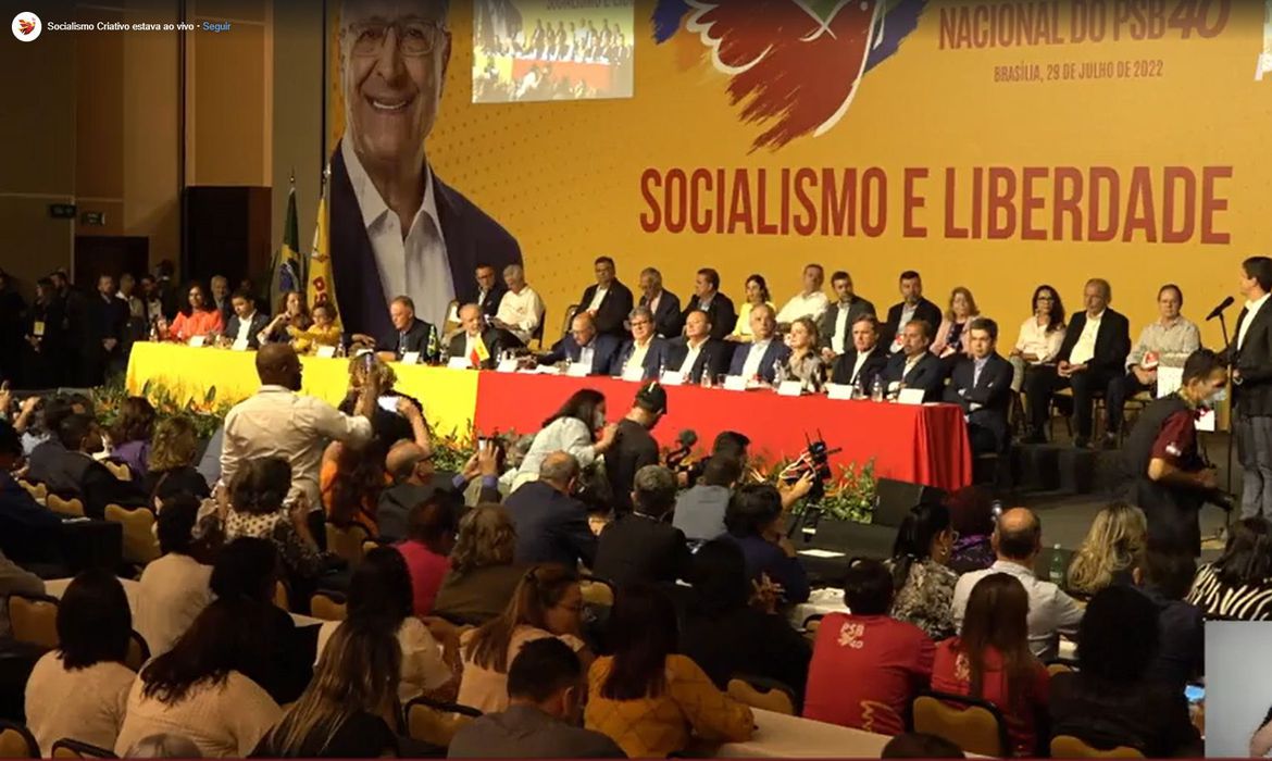 PSB confirma Geraldo Alckmin na chapa com Lula. Convenção no RN acontece neste sábado