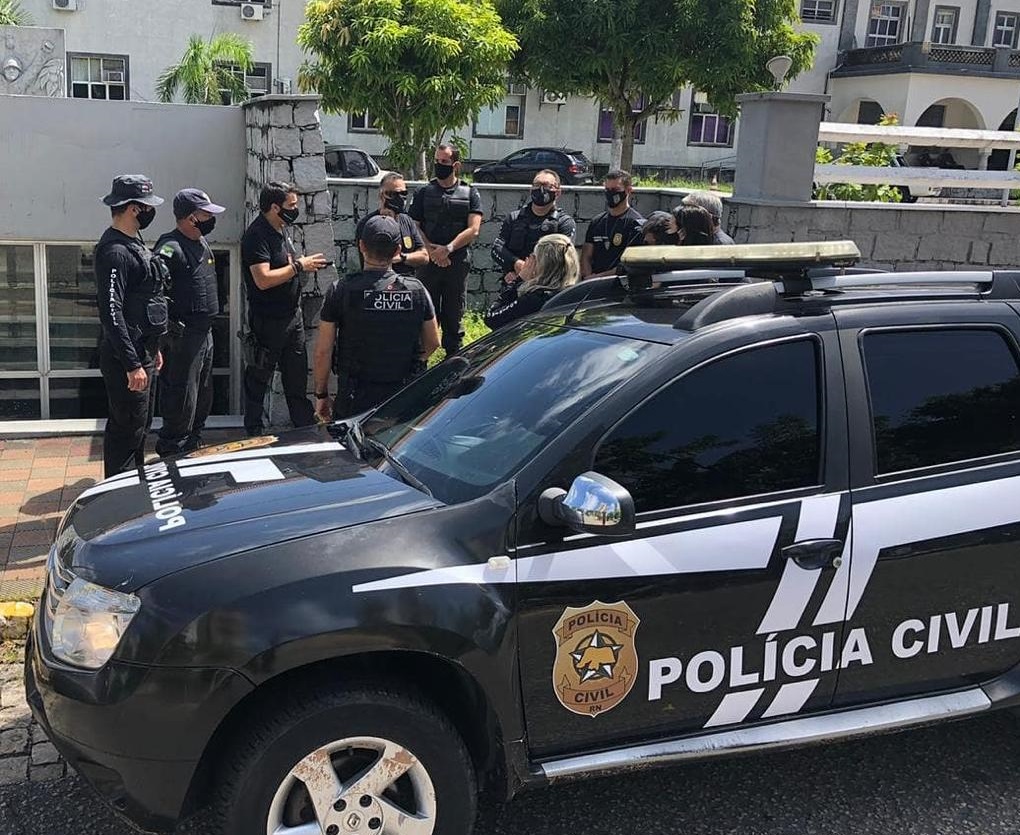 Quarteto é preso por suspeita de furto, roubos, tráfico de drogas e associação criminosa no interior do RN