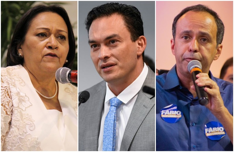 98FM/DataVero/Governo: Fátima tem 41,35%, contra 11,73% de Styvenson e 7,22% de Fábio Dantas 